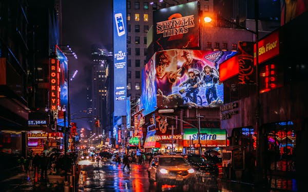 Funfair carnival rides